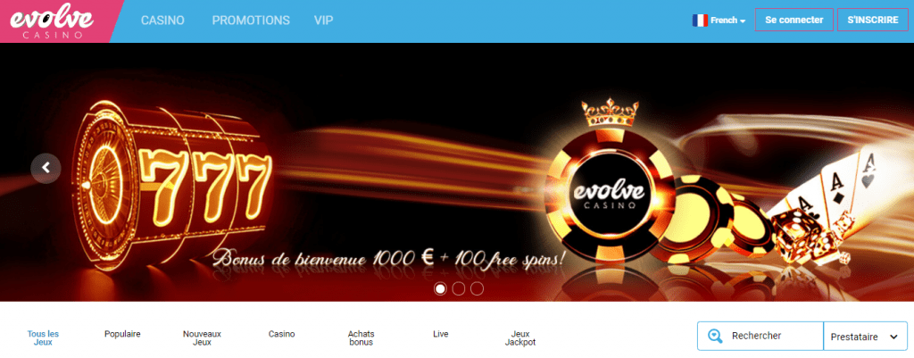 Evolve Casino Exclusive Promotions