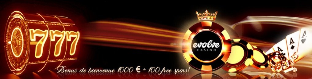 Evolve Casino welcome bonus