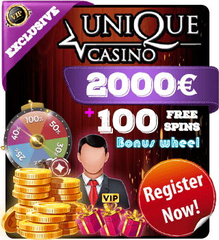 Unique casino exclusive welcome bonus