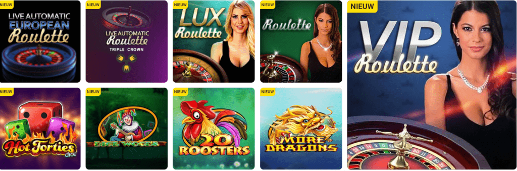 BetFirst Casino live games