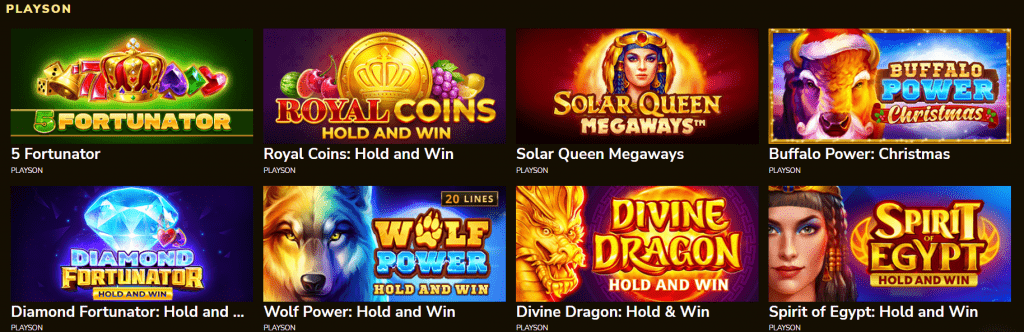 Kings Chance Casino Games