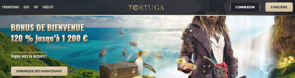 Tortuga Welcome Bonus