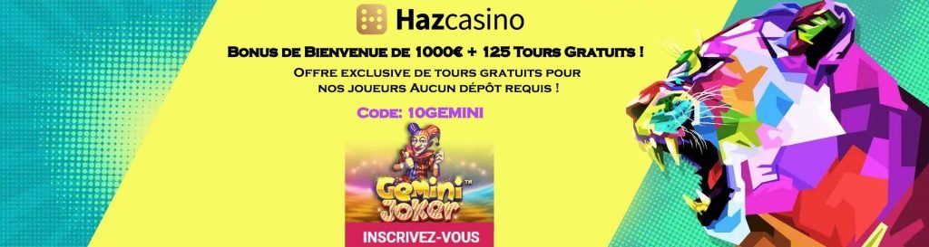 HazCasino Welcome Bonus