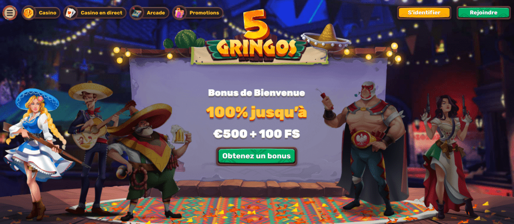 5Gringos Casino Review