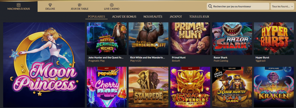 Tortuga Casino Games