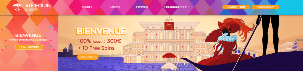 Arlequin Casino Bonus