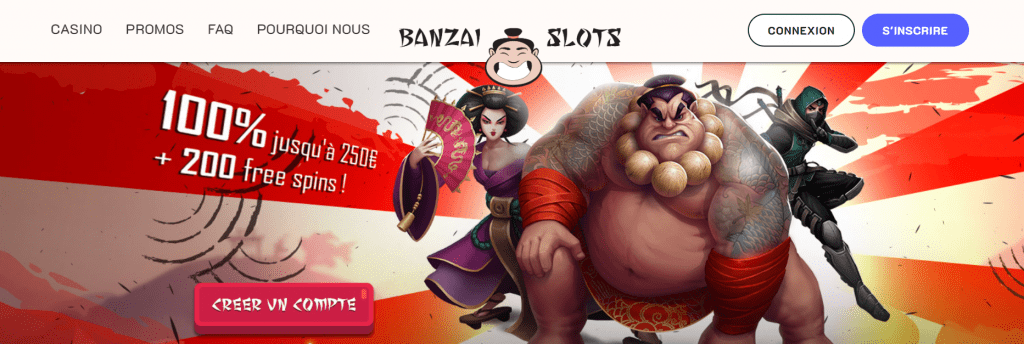 Banzai Slots Casino Bonus