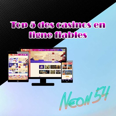 Top 5 Reliable Online Casinos