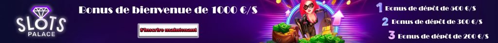 SlotsPlace casino welcome bonus package