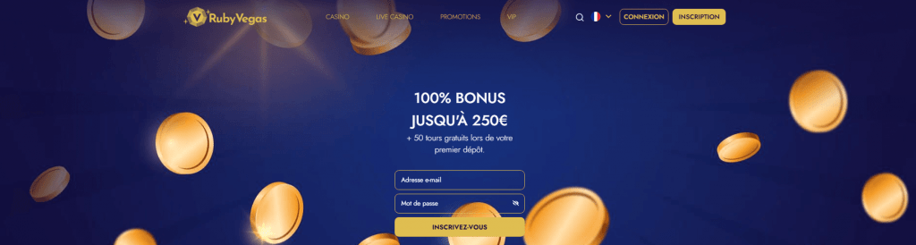 Ruby Vegas Casino | Review Of 2023 | Bonus 250€ + 50 Free Spins