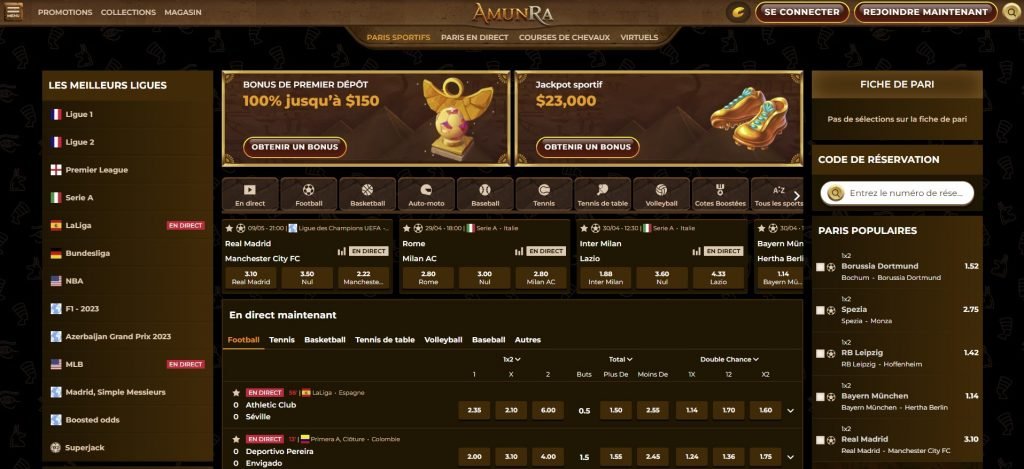 Amu Ra Casino Sportsbook