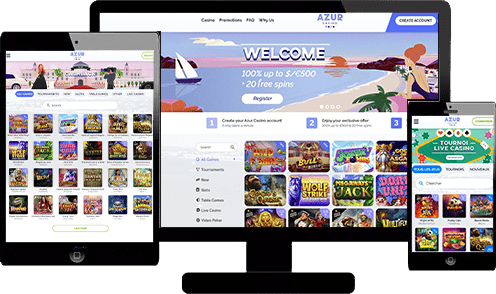 Azur Casino Mobile Gaming Experiance