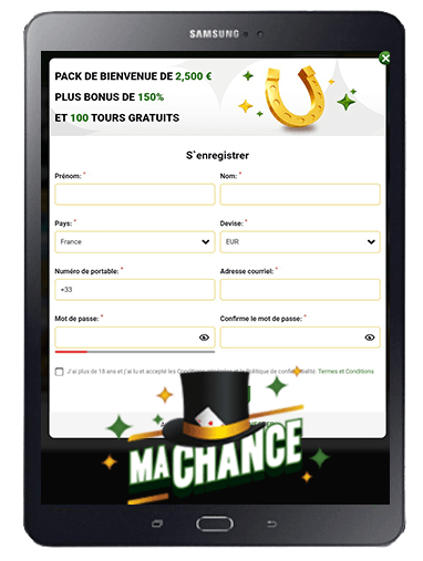 How To Register At MaChance Casino?