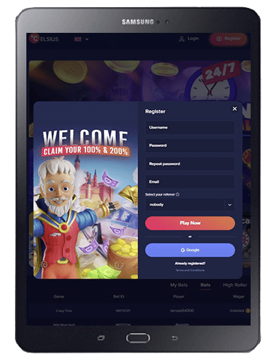 How to Register at Celsius Casino?
