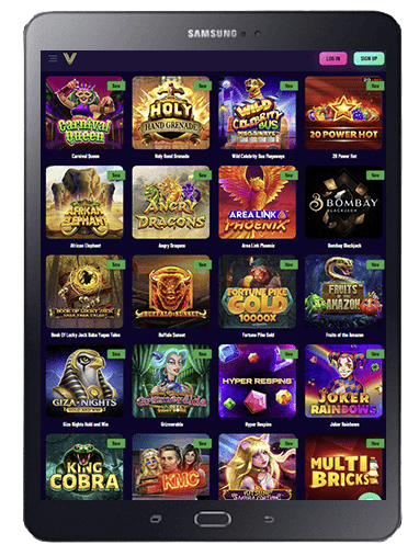 Vegaz Casino Games