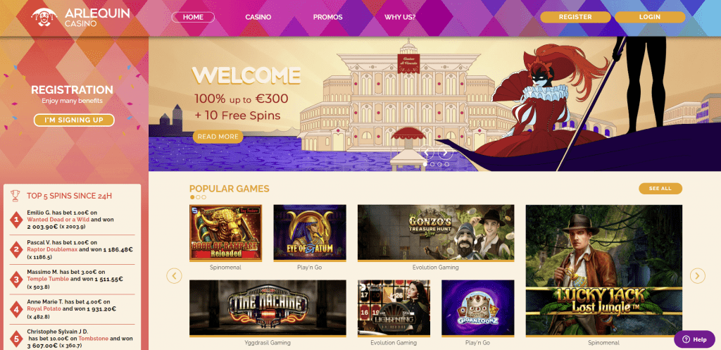 Our Arlequin Casino Review