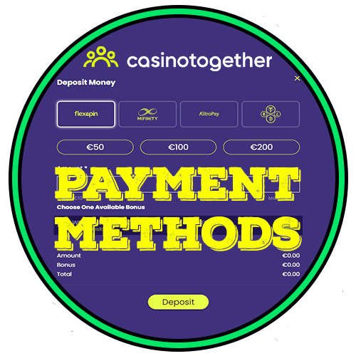 Casino Together Payment Methods