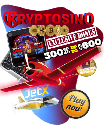 The Exclusive Welcome bonus at Kryptosino Casino