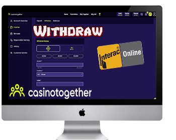 Withdrawing with Interac