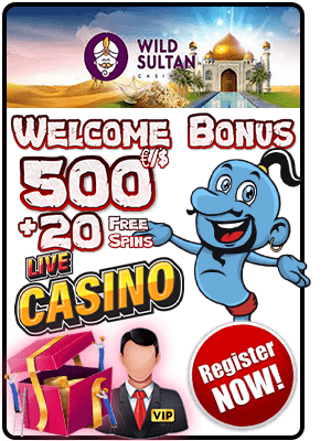 Wild Sultan Casino Welcome Bonus