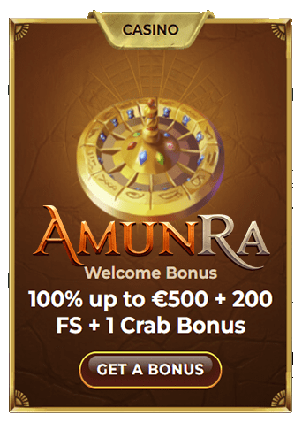AmuRa Casino Welcome Bonus 
