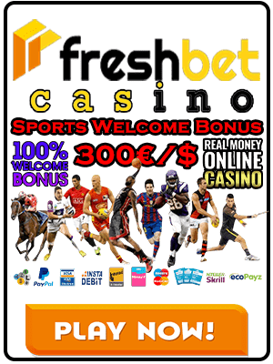 FreshBet Casino Sports Betting Welcome Bonus