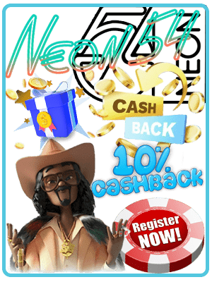 Neon54 Casino Cashback Bonuses