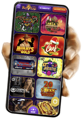 Play Regal Casino's mobile gaming experience