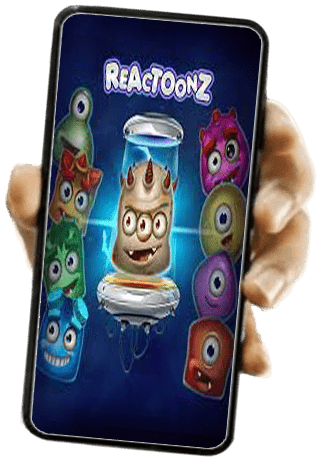 Play Reactoonz Slot on mobile