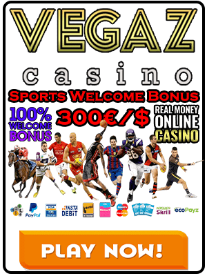 Vegaz Casino Sports Betting Welcome Bonus