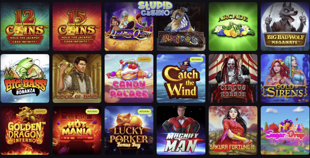 Best Online Casino Games at Supid Casino